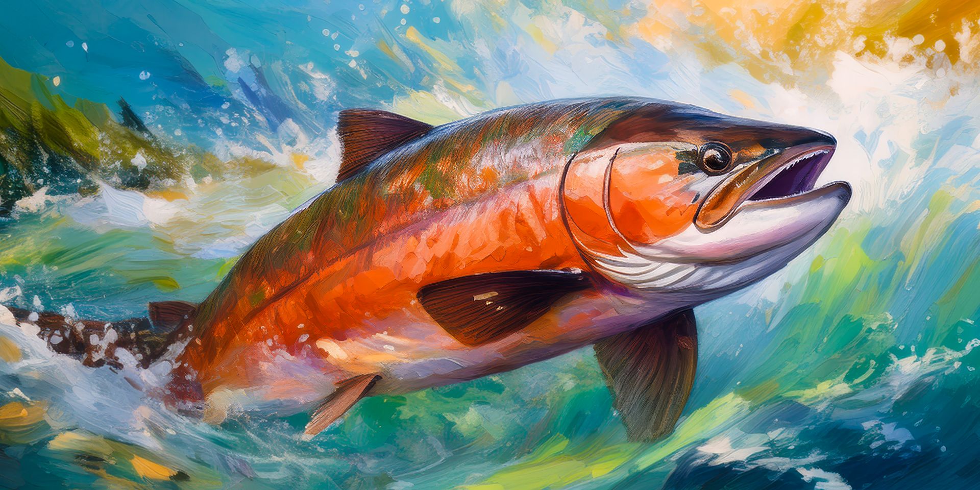 Metal Salmon 6